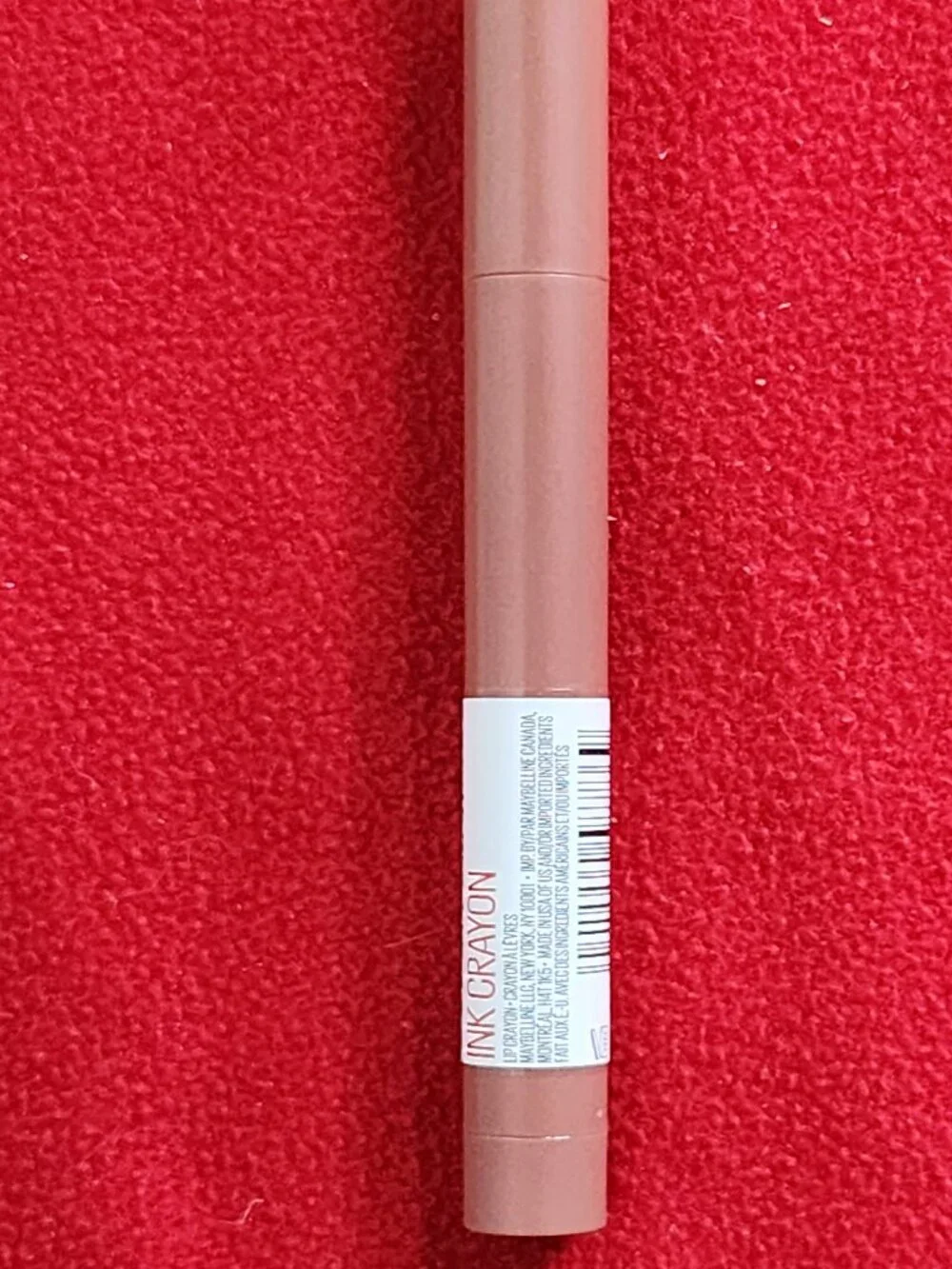 Maybelline New York SuperStay Ink Crayon Lip Crayon .04oz Color 100 Reach High